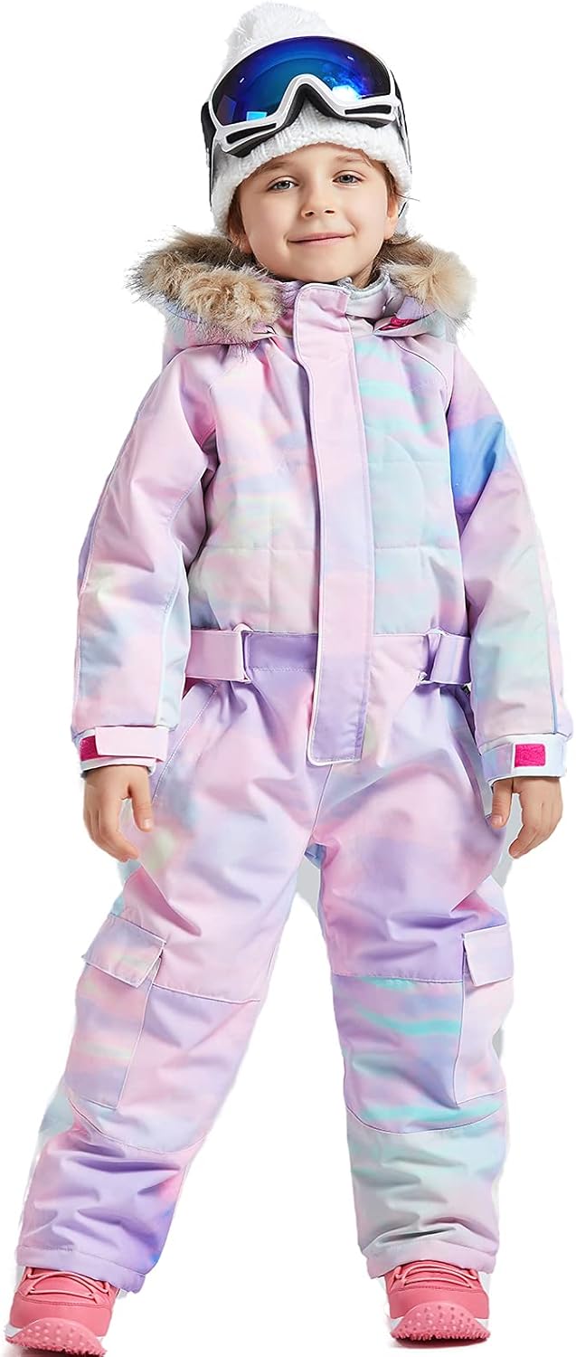 age 7 Kid's One Piece Snowsuits Overalls Ski Suits Jackets Coats Jumpsuits Winter Outdoor
