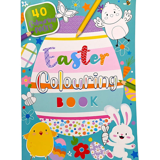 Easter Activity Pack With Books for Kids – Colouring, Dot-to-Dot, Puzzles, Stickers & Coloured Pencils | FSC Certified | Non-Chocolate Easter Gift for Boys & Girls (Ages 3-10)