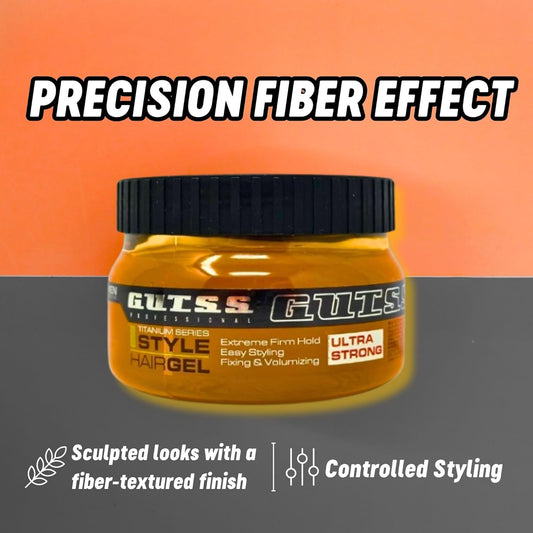 Ultra Strong Hair Styling Gel for Men 275 ml | Long-Lasting Hold | Glossy Finish | No Sticky Residue | Strengthening Formula (Ultra Strong)