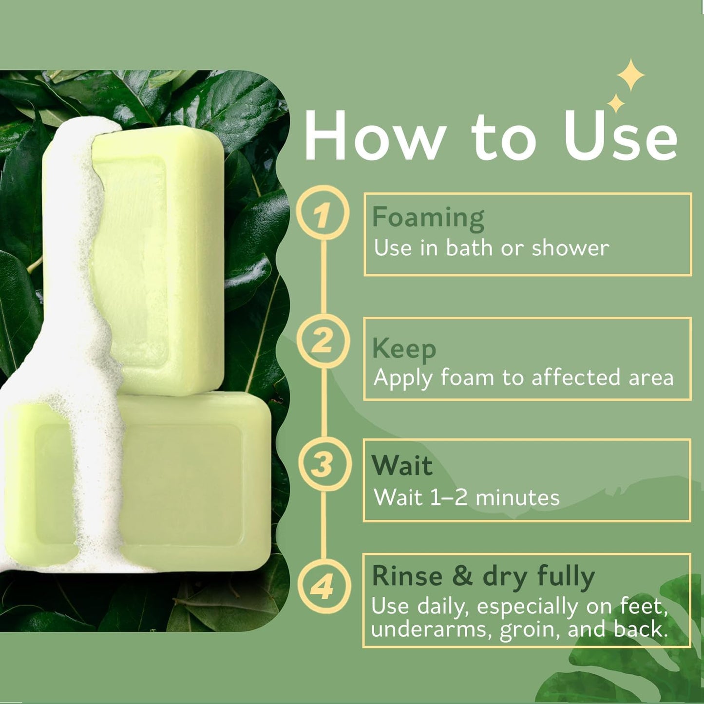 Tea Tree Soap Bar – Deep Cleansing Botanical Bar with Tea Tree, Eucalyptus & Lavender Oils – Gently Soothes Skin Prone to Discomfort, Odour, or Dryness – 2 x 116g