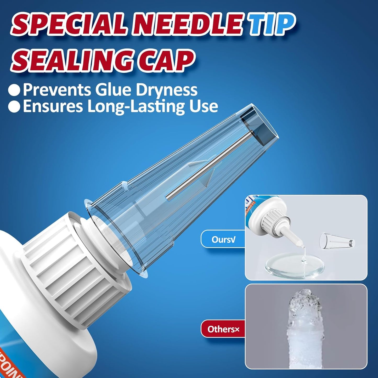 35g Shoe Glue, Instant Shoe Glue Sole Repair, Clear Strong Adhesive for Sneakers, Boots, Leather, Heels and More, with Sanding Stick, Elastic Bands & Precision Droppers, Waterproof - 1 Pack