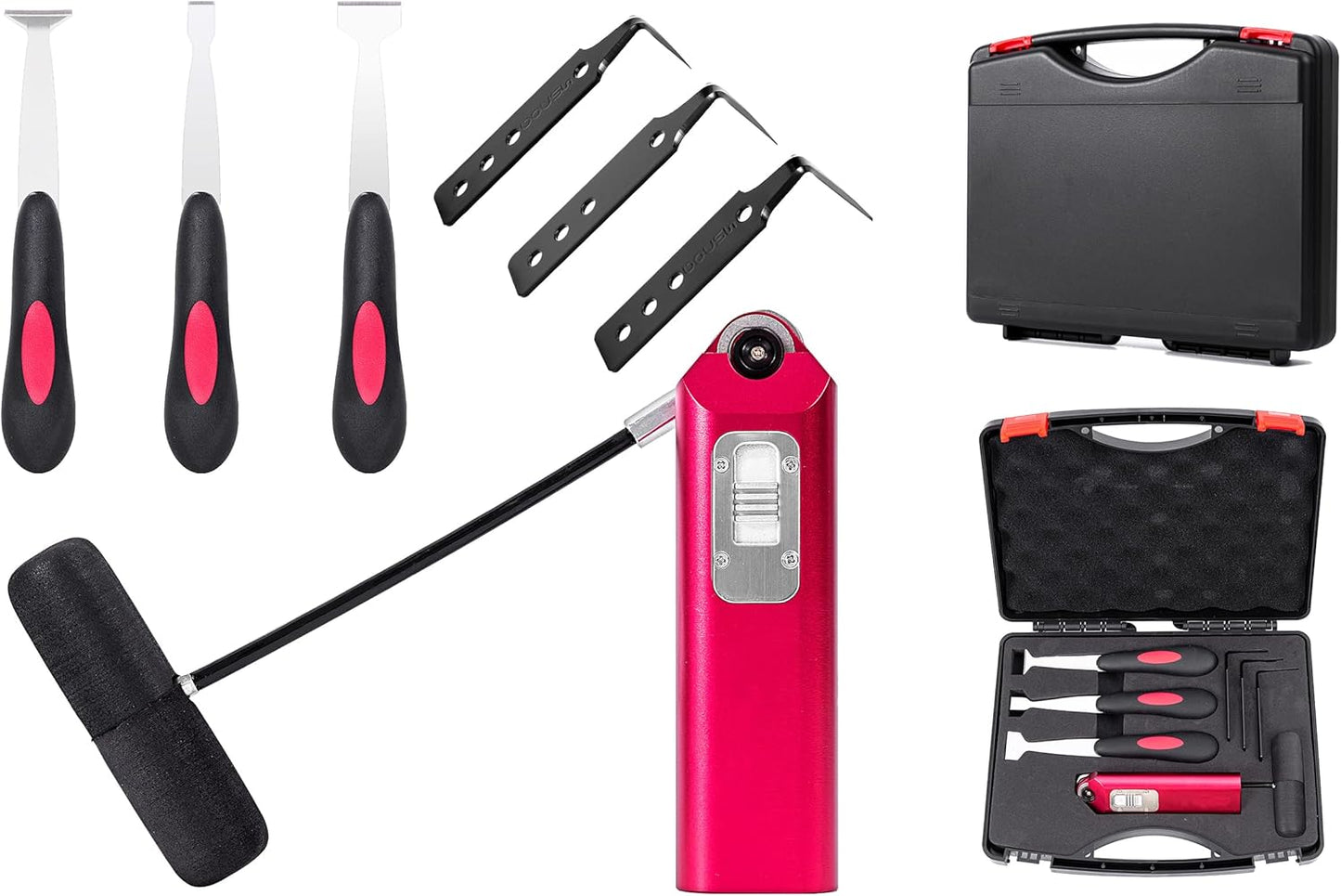 Windshield Removal Tools, Universal Car Windscreen Quick Release Tools, car Window Glass Urethane Scraper Tool ，7pcs Professional Windshield Removal Automotive Wind Glass Remover Tool Kit