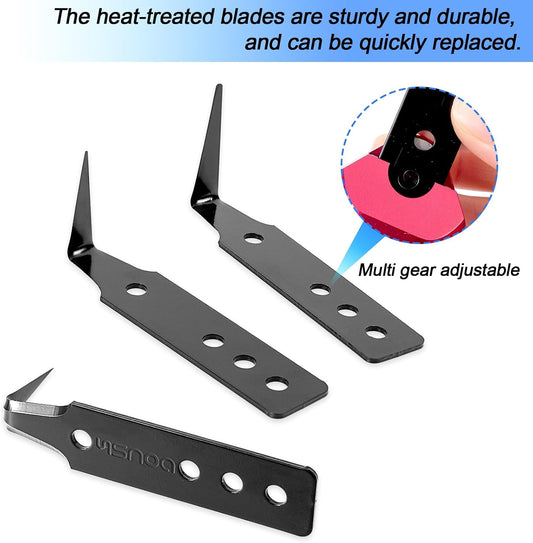 Windshield Removal Tools, Universal Car Windscreen Quick Release Tools, car Window Glass Urethane Scraper Tool ，7pcs Professional Windshield Removal Automotive Wind Glass Remover Tool Kit