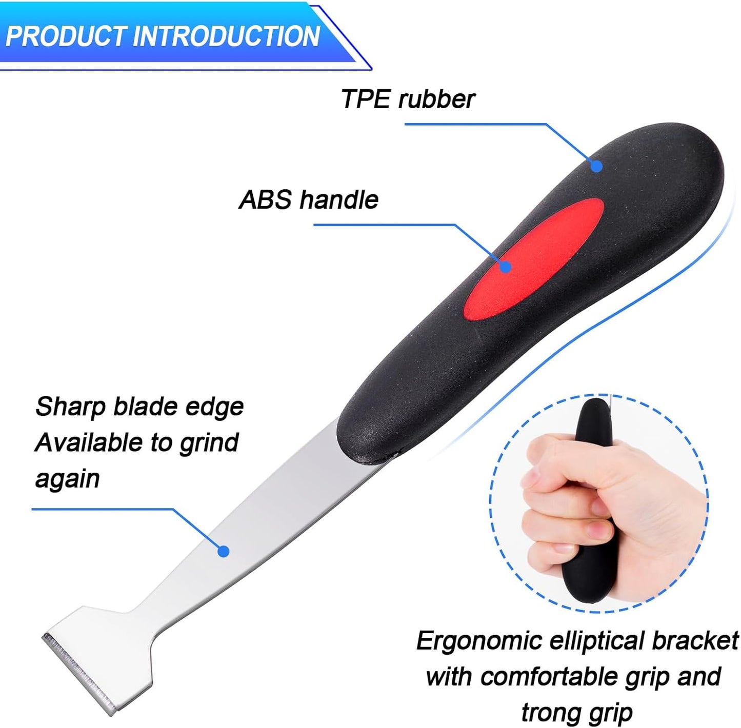 Windshield Removal Tools, Universal Car Windscreen Quick Release Tools, car Window Glass Urethane Scraper Tool ，7pcs Professional Windshield Removal Automotive Wind Glass Remover Tool Kit