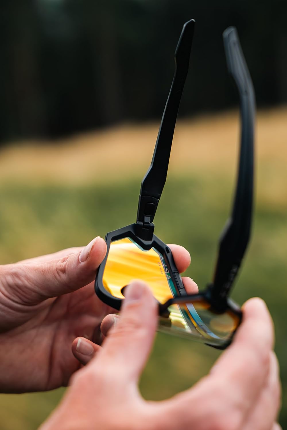 Apex Series MTB Cycling Glasses | 3 x Quick-Release Lenses (Clear, Revo Red & Smoke) Anti-Fog & Impact Resistant for Mountain Bike, Motocross & Motocycle | Designed By British Riders