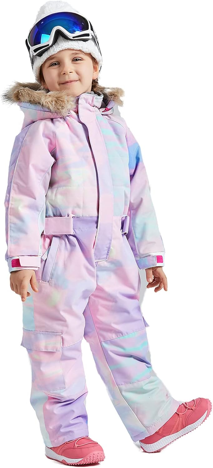 age 7 Kid's One Piece Snowsuits Overalls Ski Suits Jackets Coats Jumpsuits Winter Outdoor