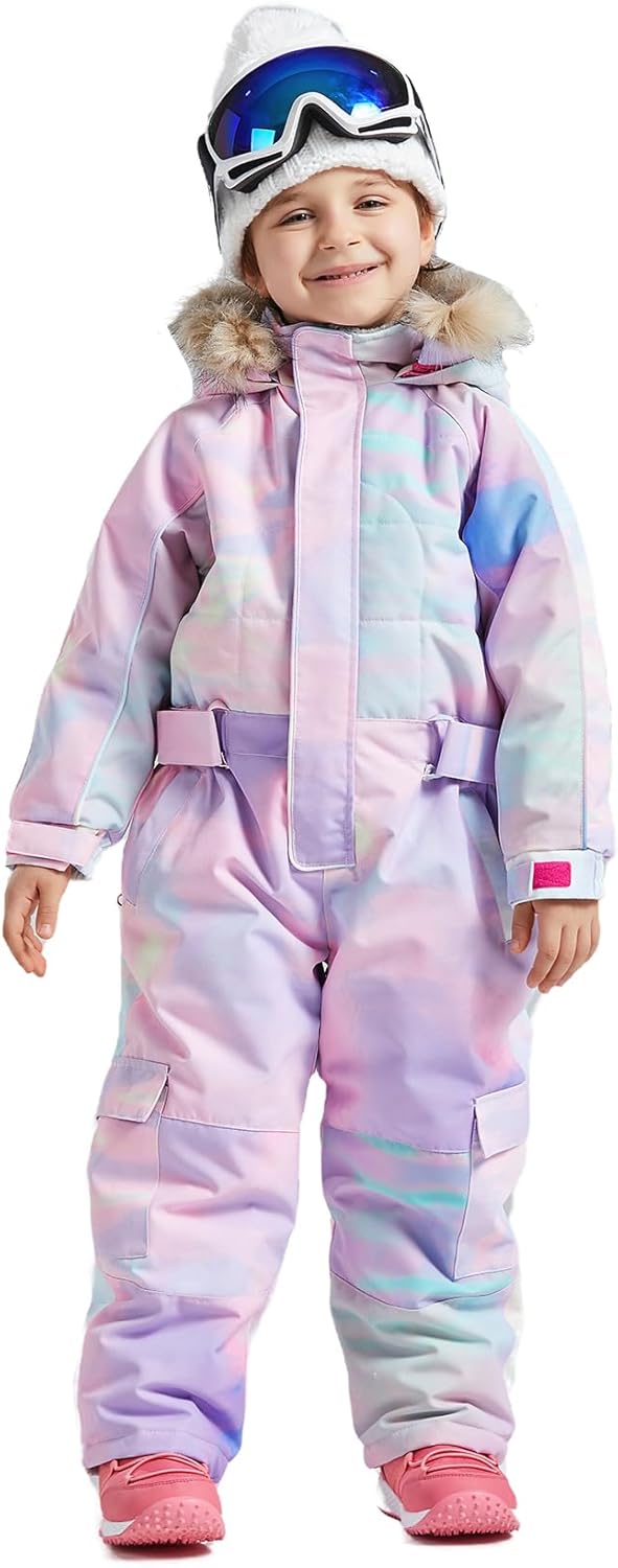 age 7 Kid's One Piece Snowsuits Overalls Ski Suits Jackets Coats Jumpsuits Winter Outdoor
