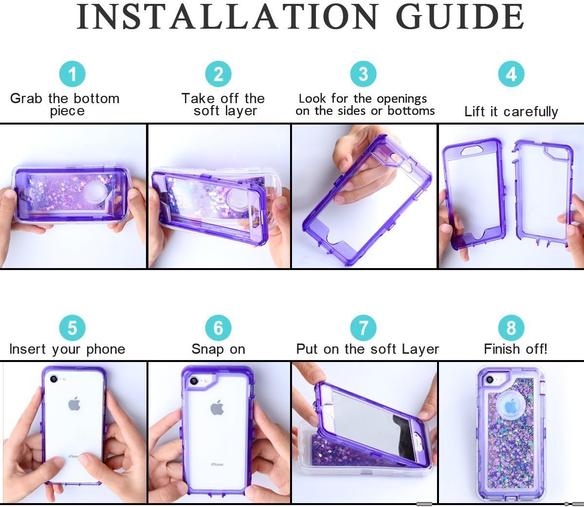 Coolden Case for Samsung S20 Ultra Case Glitter Heavy Duty Protective Case Floating Bling Sparkle Shiny Quicksand Liquid Shockproof Case Phone Case Cover for Samsung Galaxy S20 Ultra (Rose Gold)