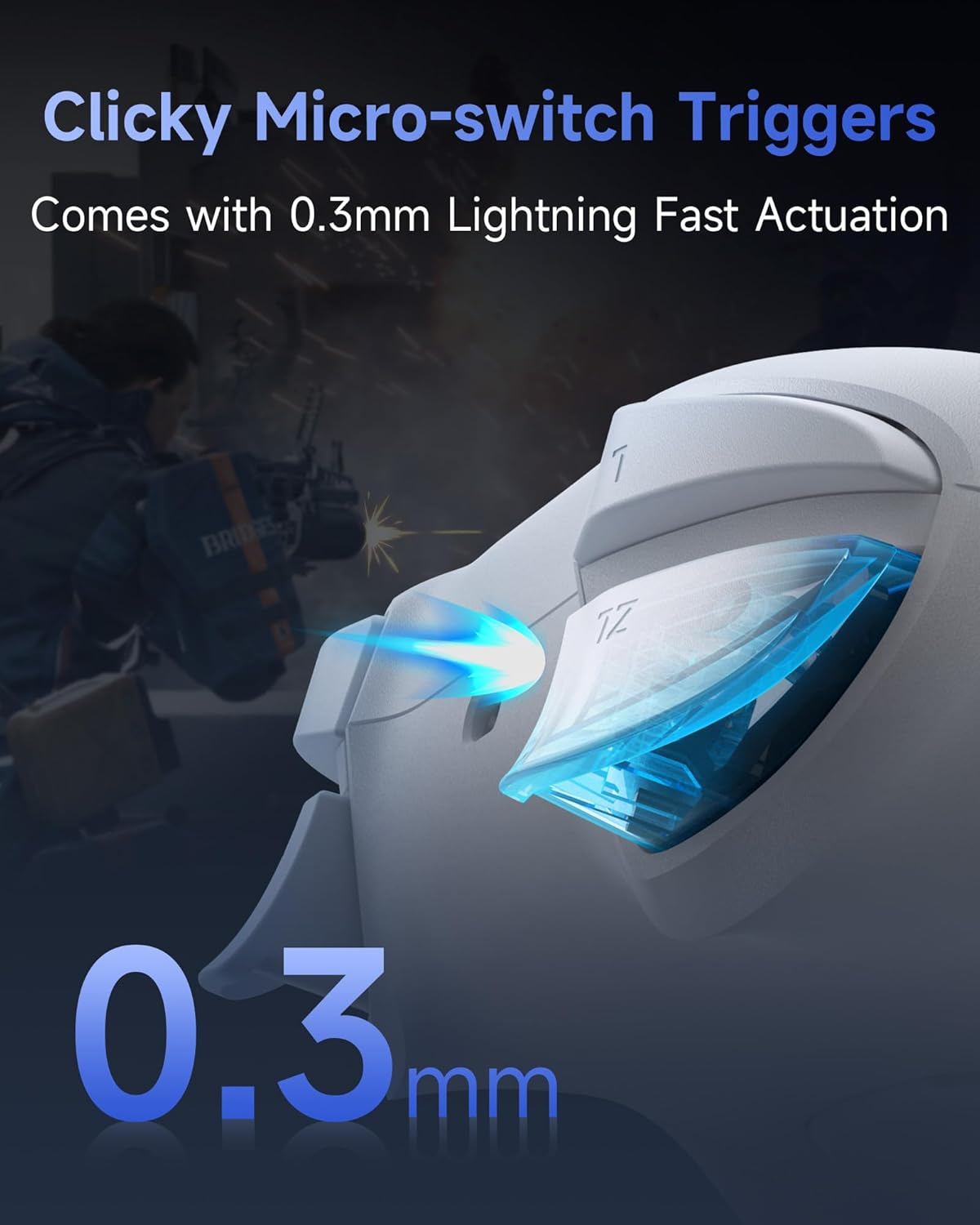 S10 Controller for Switch 2/ Switch/PC-One Key Wake-up, TMR Anti-Drift Joystick, Mechanical Buttons, 6 Axis Gyro, Bluetooth Switch Controller with RGB & Swappable D-Pad