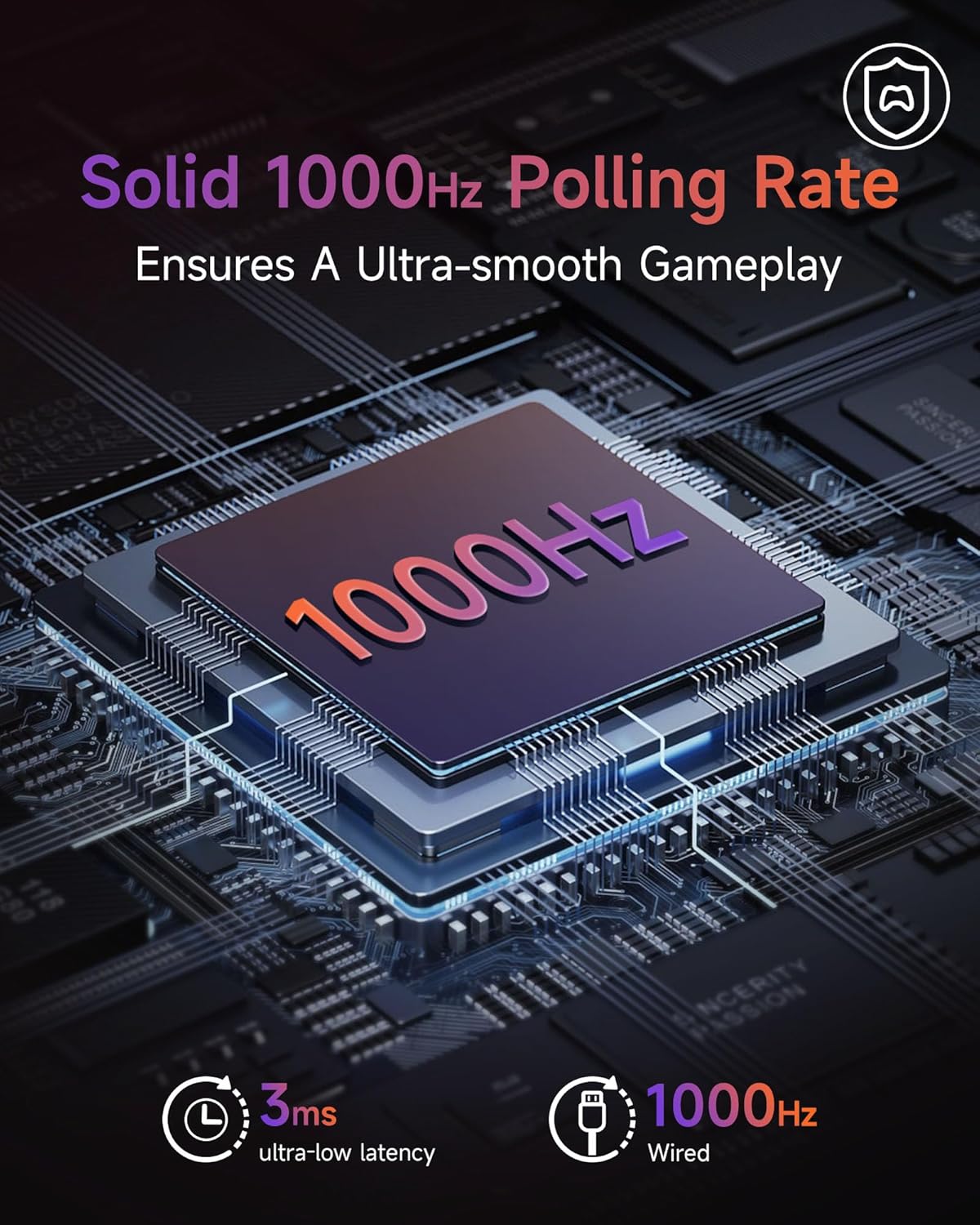 EasySMX X20 Elite Wireless PC Controller with 2-in-1 Switchable Hall Trigger - Removable Hall Joystick - RGB Light - 1000mAh Battery for PC/Switch/Mobile