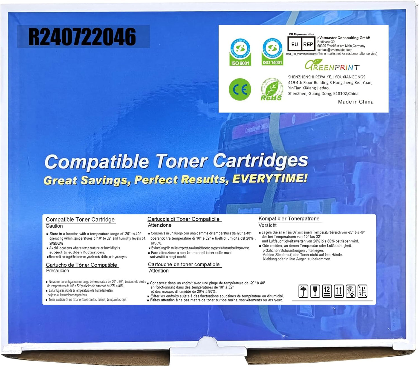 Compatible Toner Cartridges 6510 6515【Extra High Yield】 5500 Pages 2 Black for Xerox Phaser 6510n 6510dn 6510dni 6510dnm WorkCentre 6515n 6515dn 6515dni 6515dnm Printer