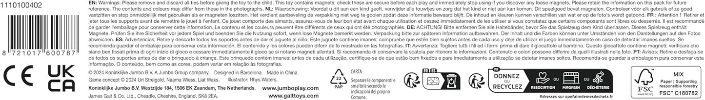 Galt Water Magic Squishies Farm Reusable Colouring Books for Children, Reusable Pictures for Kids to Colour, Magicall