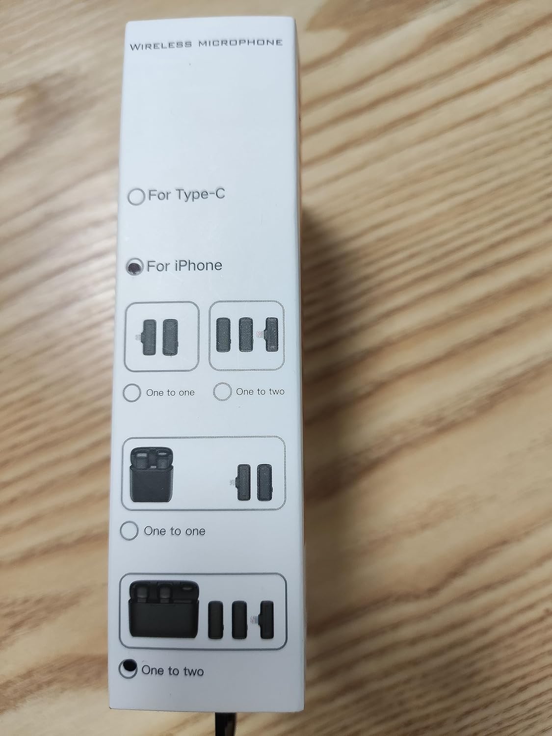 2 Pack Wireless Lavalier Microphone for iPhone iPad with Charging Case, 7H Professional Lapel Microphone Cordless Mini Mic,Clip on Microphone for Video Recording,Interview Podcast Vlog YouTube