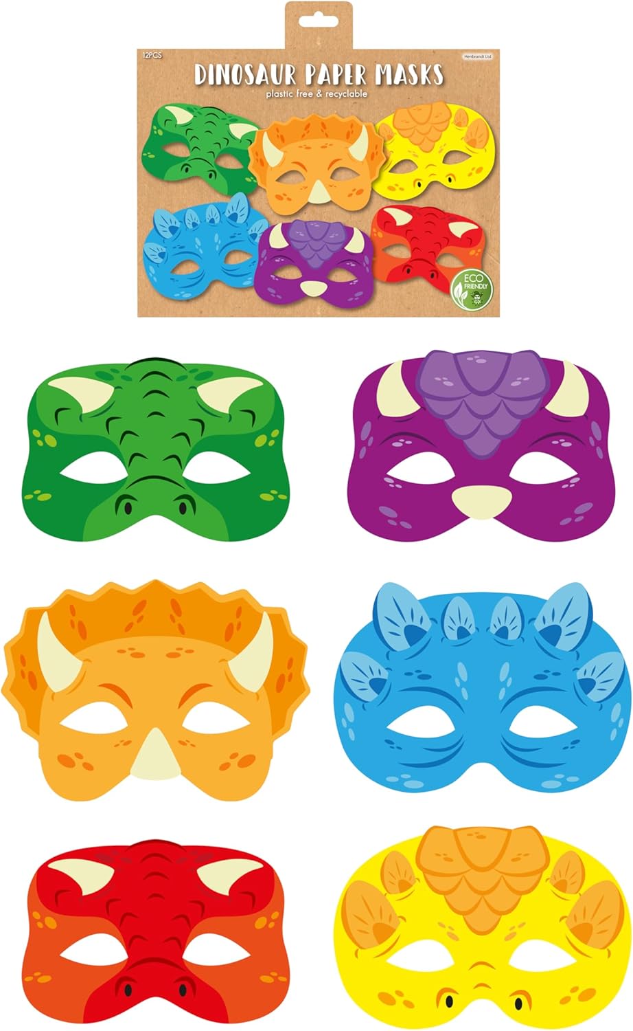 Assorted Designs Paper Party Masks for Face Masks Fancy Dress Costume Kids Party Favour Loot Bag Filler for Boys and Girls