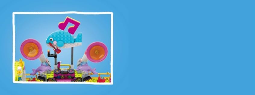 Friends Water Park Building Set, 911PCS Summer Fun Party Toy with 5 Water Slides, Creative Swimming Pool Block with Diving Platform & Bike Cart, Pretend Play Gift for Girls Boys Kid Age 8-12+