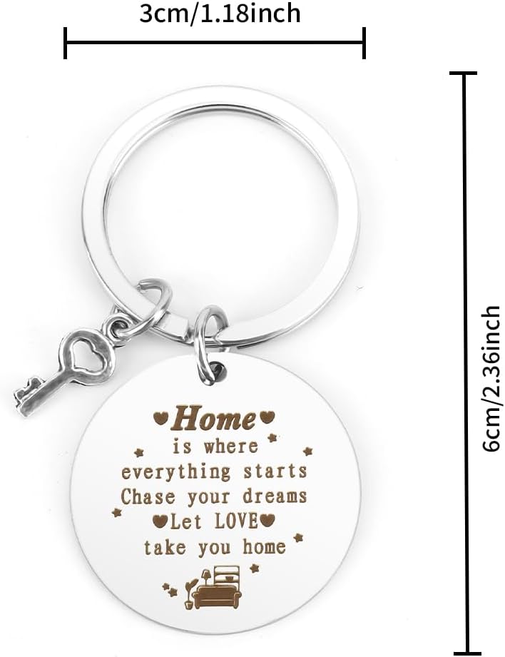 New Home Gifts,Gifts for Home,New Home Gifts for Couple,New Home Gift,House Warming Gift,New Home Keyring,Housewarming Gifts for Men,New House Gifts,Moving House Gifts,New Home Gifts for Friend
