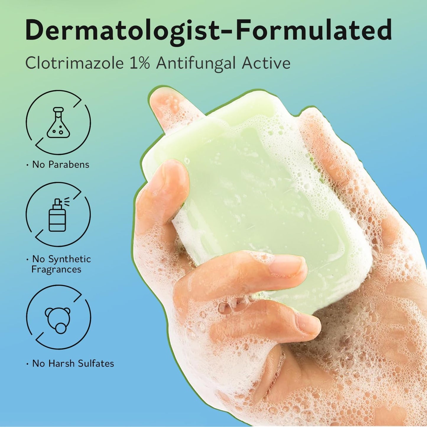 Tea Tree Soap Bar – Deep Cleansing Botanical Bar with Tea Tree, Eucalyptus & Lavender Oils – Gently Soothes Skin Prone to Discomfort, Odour, or Dryness – 2 x 116g