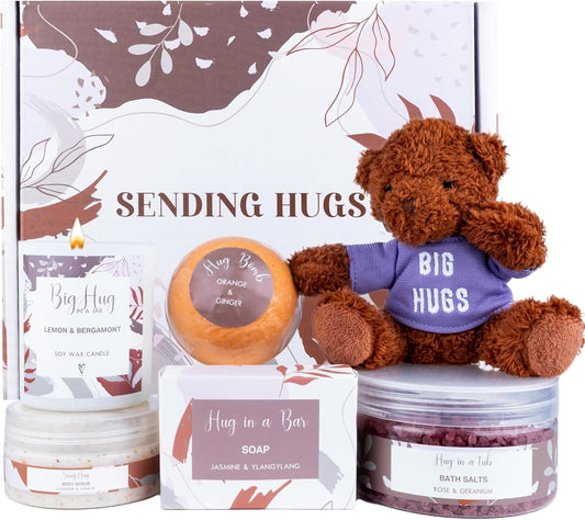 Pamper Gift Set for Women Bath Set Relaxation Spa Day Care Package