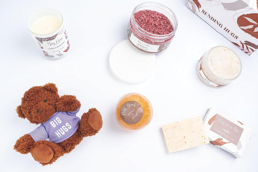 Pamper Gift Set for Women Bath Set Relaxation Spa Day Care Package