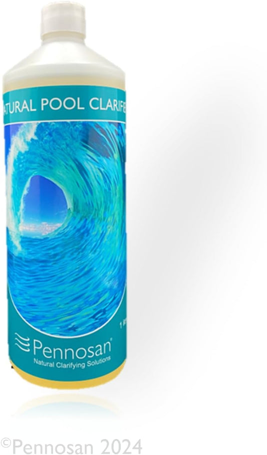 Natural Pool Clarifier 1L | The Natural Choice | Non-Chemical Pool Clarifier | For Crystal Clear, Clean Water