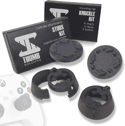 Thumb Soldiers Performance Xbox Controller Grips: Studs Kit Improves Control, Precision & Comfort |