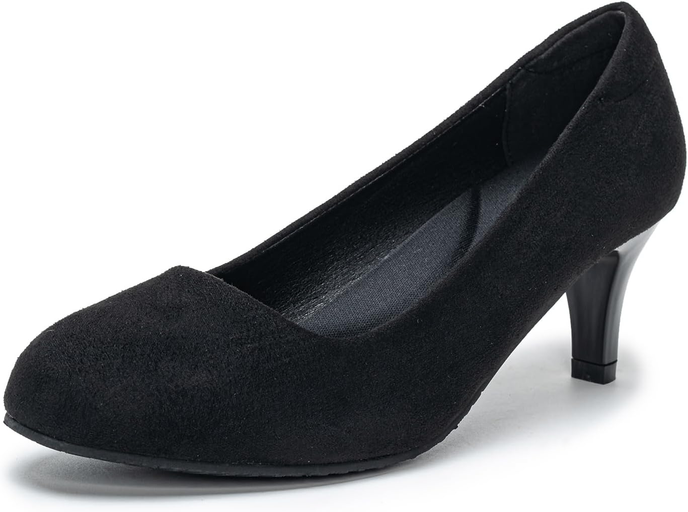 size 7  Women Court Shoes Low Heel Dress Shoes Closed Toe Heels Pumps Wedding Shoes